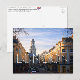 Londen, Verenigd Koninkrijk Reisansichtkaart Briefkaart