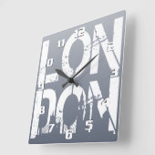 Londen Vierkante Klok (Hoek)