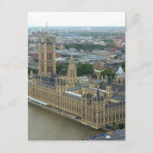 Londen Westminster Briefkaart