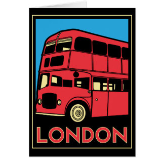 londen westminster england art deco retro poster