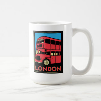 londen westminster england art deco retro poster koffiemok