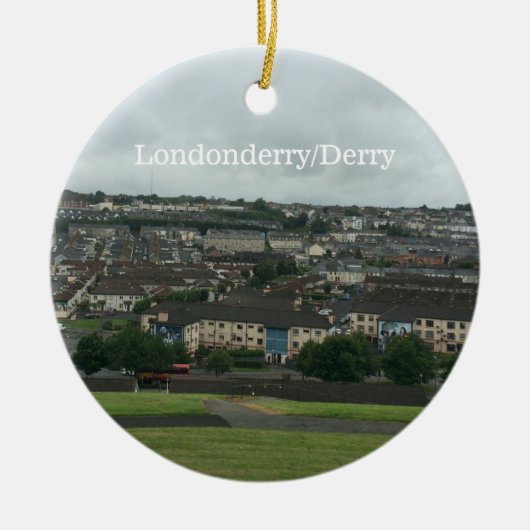 Londenaarkeramisch Ornament (Voorkant)