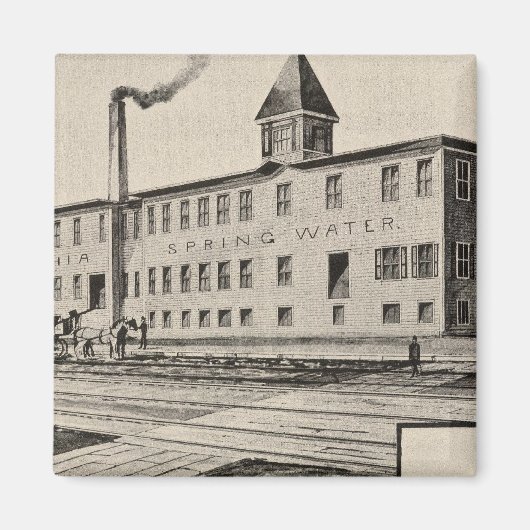 Londenaren Lithia Spring Water Co Magneet (Voorkant)