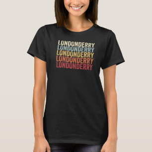 Londenaren Pennsylvania Londonderry PA Retro Vint T-shirt
