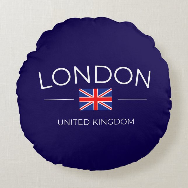 Londenaren Rond Kussen (Voorkant)