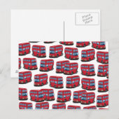 Londense Bus Briefkaart (Voorkant / Achterkant)