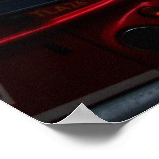 Londense bus poster (Hoek)