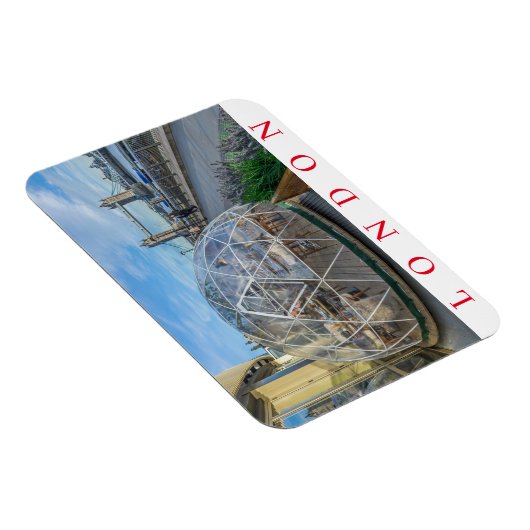 Londense gigantische igloo fridge magnet magneet (Rechterzijde)