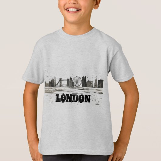 Londense jongens t-shirt (Voorkant)