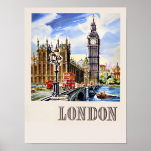 Londense reisposter poster