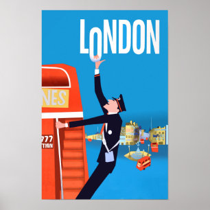 Londense reisposter poster