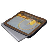 Londense riverside laptop sleeve (Voorkant onderkant)