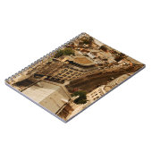 Londense uitzicht panorama met stadsarchitectuur notitieboek (Linkerzijde)