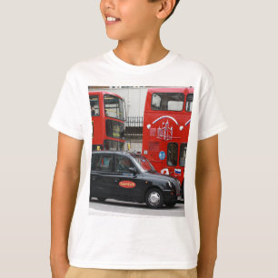 Londense zwarte taxi t-shirt