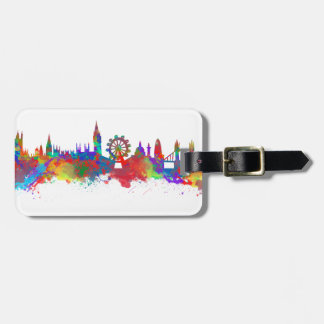 Londenskyline Bagagelabel