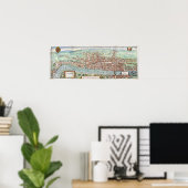 London1560 Map Poster (Thuiskantoor)