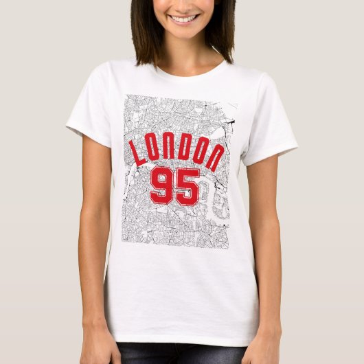 London 95 t-shirt (Voorkant)