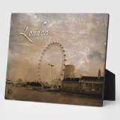 London Art Plaque Fotoplaat (Zijkant)