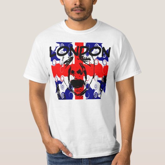 LONDON BABY KING T-SHIRT (Voorkant)
