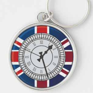 London Big Ben Clock Face Sleutelhanger