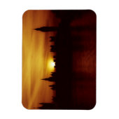 London-Big Ben-Elizabeth Tower-Sunset-Magnet Magneet (Verticaal)