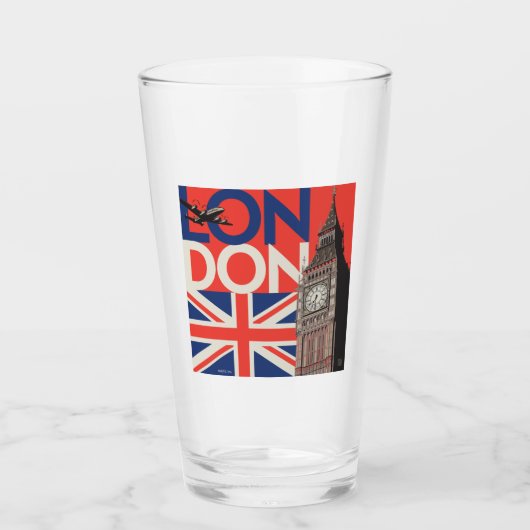 London Big Ben | Engeland Glas (Voorkant)