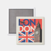 London Big Ben | Engeland Magneet (Voorkant / Achterkant)