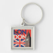 London Big Ben | Engeland Sleutelhanger (Voorkant)