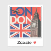 London Big Ben | Engeland Sticker (Vel)