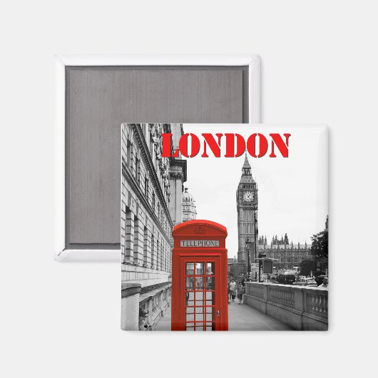 London BIG BEN Magneet (Voorkant / Achterkant)