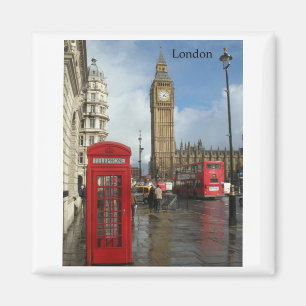 London Big Ben Phone box (van St.K. Magneet