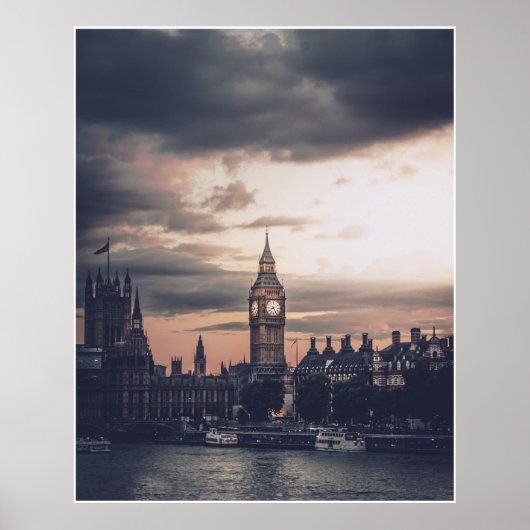London Big Ben Poster (Voorkant)