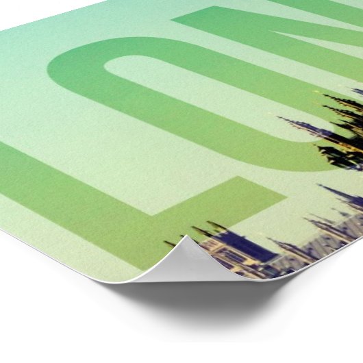 London Big Ben Poster (Hoek)