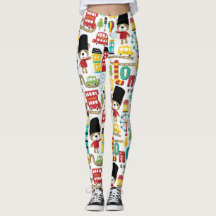 London Big City en Beer Guard Pattern Leggings