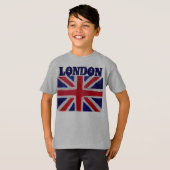 London Black Modern Boys England Verenigd Koninkri T-shirt (Voorkant volledig)