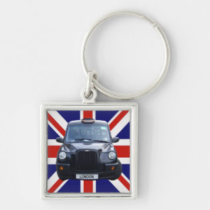London Black Taxi Cab Sleutelhanger