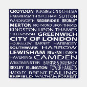 London Boroughs Magnet Magneet (Voorkant)