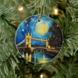 London Bridge Acrylkunst, Keramisch Ornament