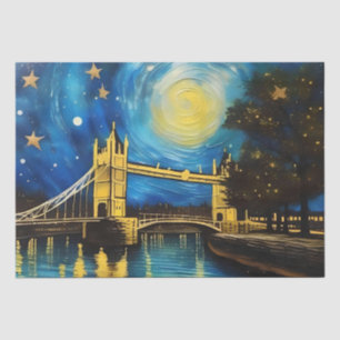 London Bridge Acrylkunst, Tissuepapier