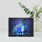 London Bridge bij nacht Briefkaart (Staand voorkant)