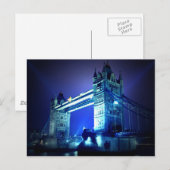 London Bridge bij nacht Briefkaart (Voorkant / Achterkant)