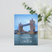 London Bridge Briefkaart (Staand voorkant)