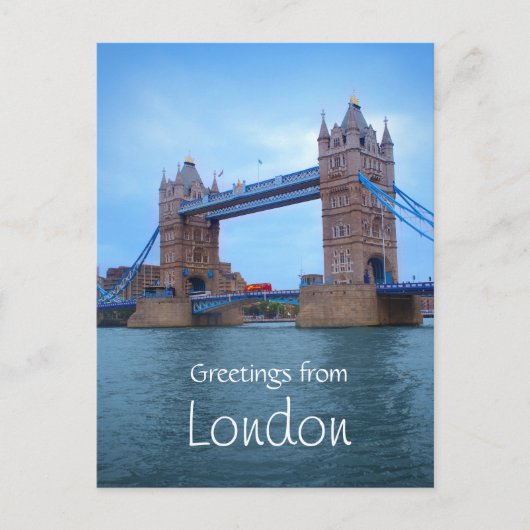 London Bridge Briefkaart (Voorkant)