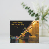 London Bridge Briefkaart (Staand voorkant)