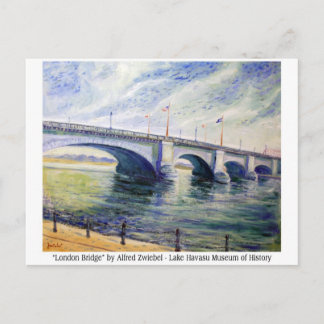 London Bridge door Alfred Zwiebel Briefkaart