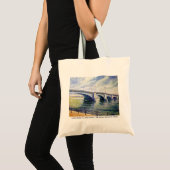 London Bridge door Alfred Zwiebel Tote Bag (Voorkant (product))