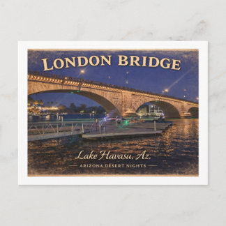 London Bridge Lake Havasu Arizona Briefkaart