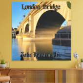 London Bridge Lake Havasu, Az. Canvas Afdruk (Insitu (Woonkamer))