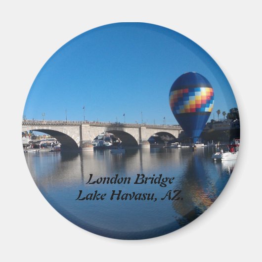 London Bridge Lake Havasu Magnet Magneet (Voorkant)
