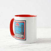 London Bridge met Umbrella Mok (Voorkant links)